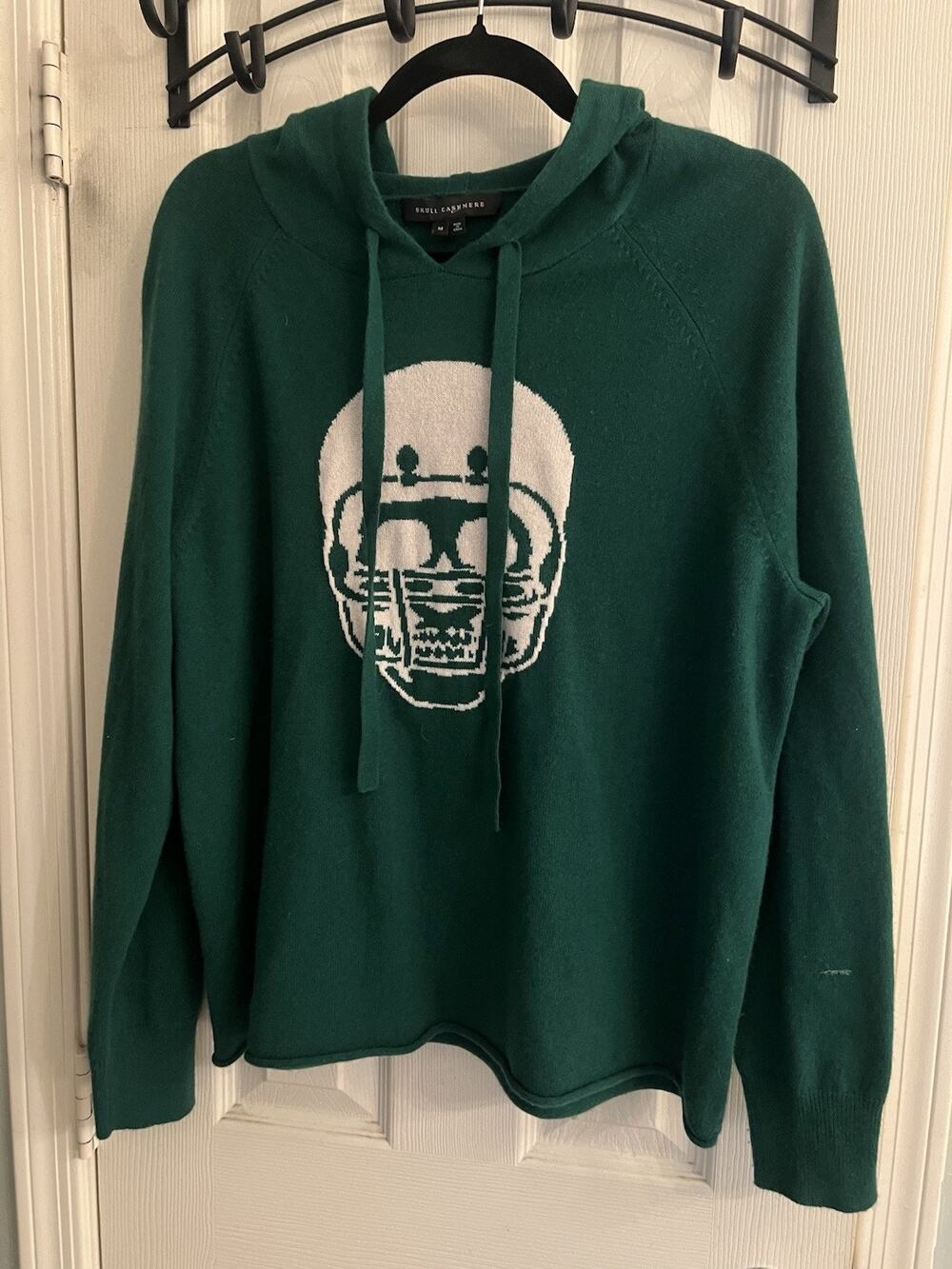 Skull Cashmere Green Medium Sweater